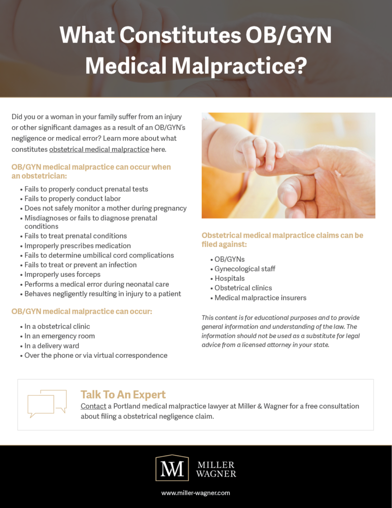 Birth Defect & Injury Attorneys - Miller & Wagner